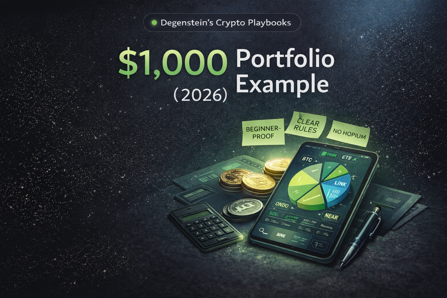 $1,000 Portfolio Example (2026) Cover