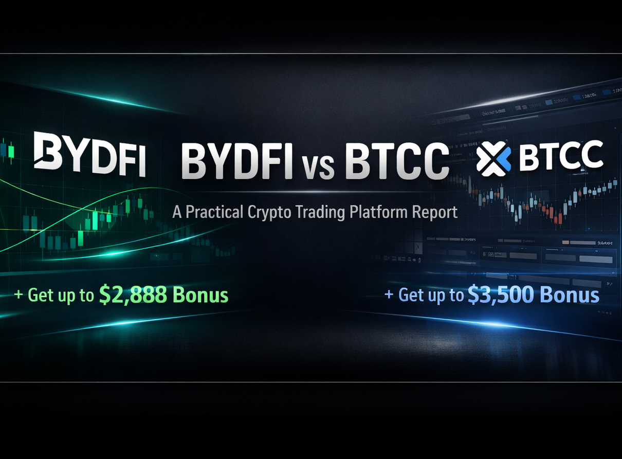 BYDFI vs BTCC comparison banner