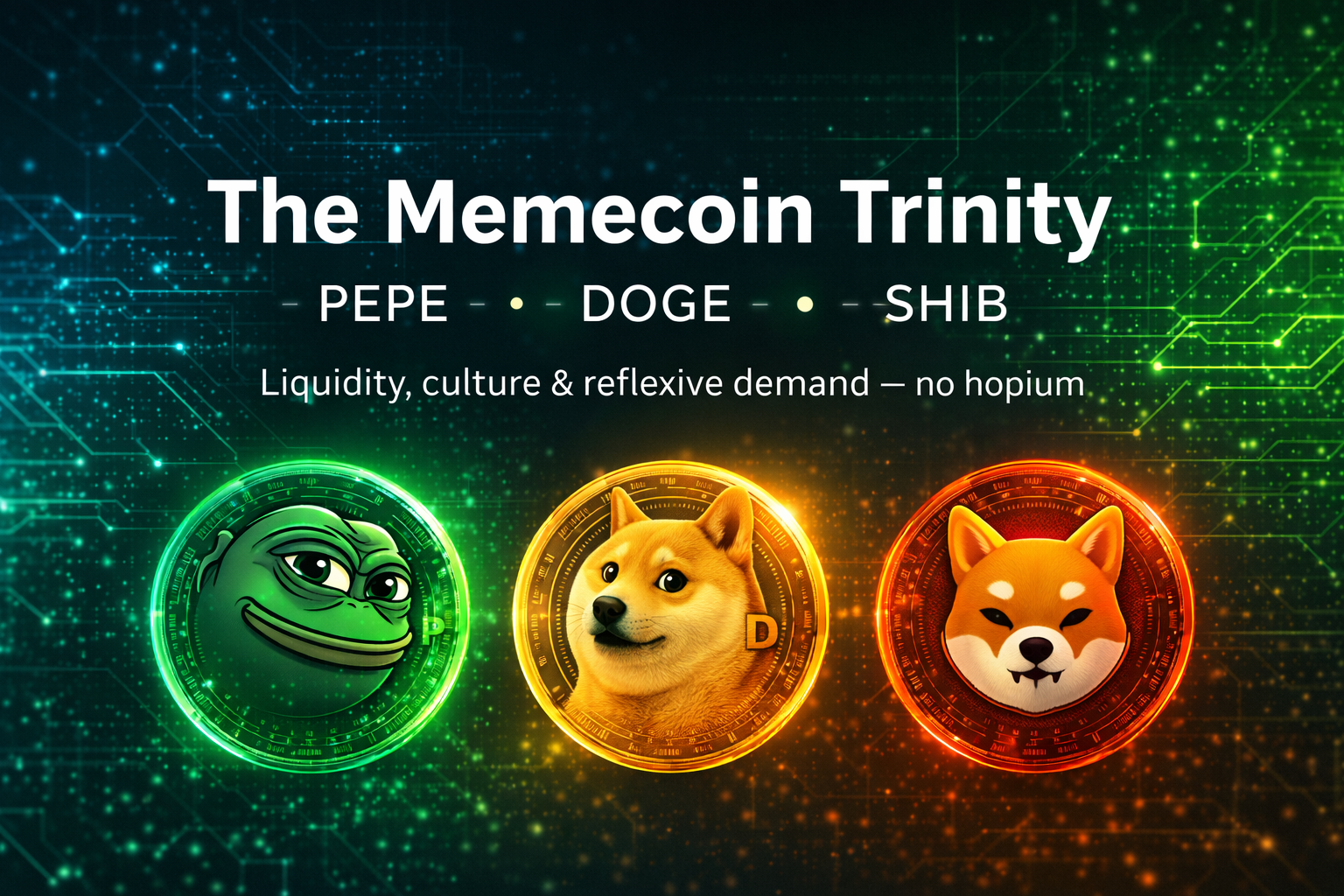 Memecoin Trio Report Cover