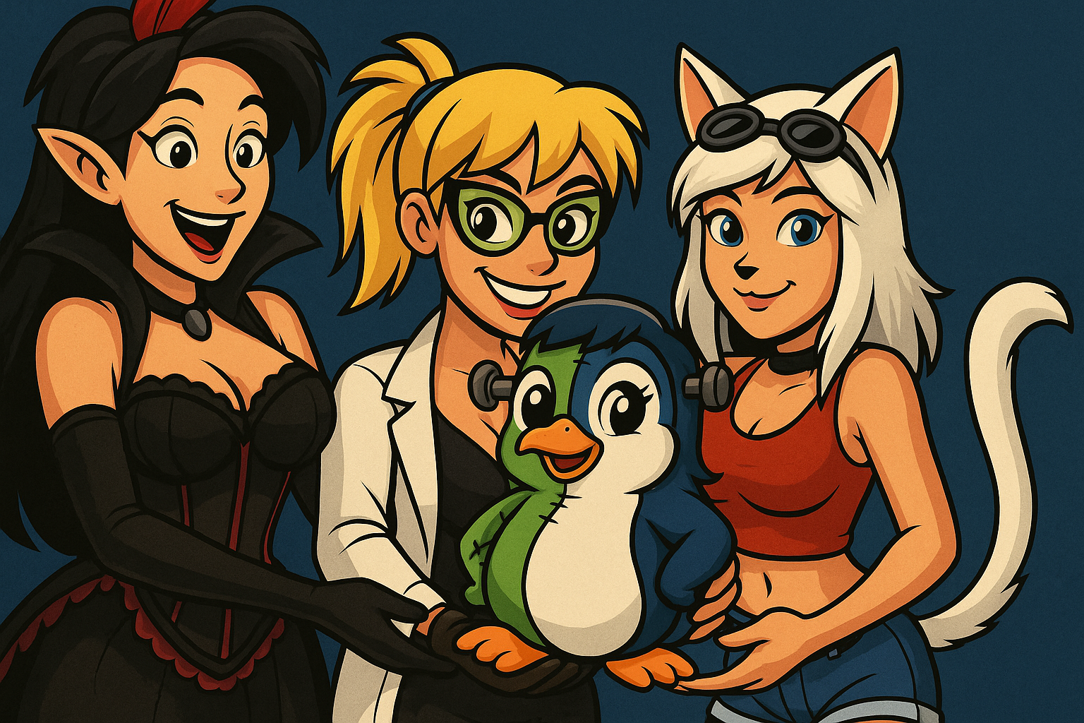 Pengastein with the Degenstein Vixens