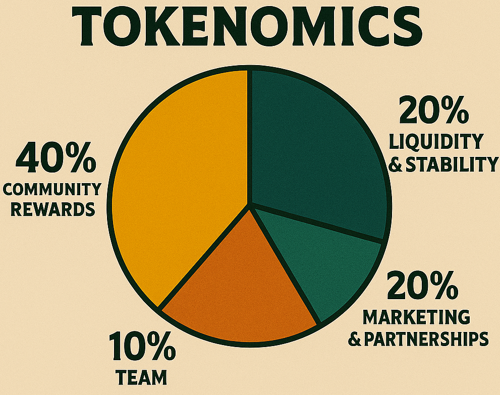 Tokenomics infographic